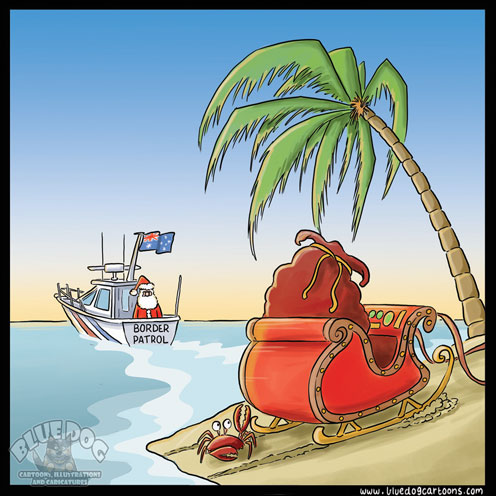 03_Editorial_Cartoon_Santa_Christmas_Refugee
